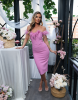 OPHELIA FUCHSIA DRESS