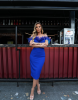 OPHELIA ROYAL BLUE DRESS