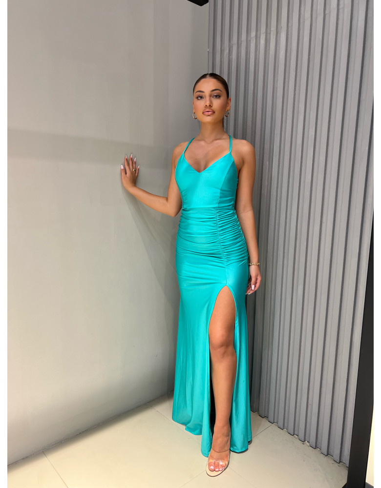 MAVIS AQUA DRESS