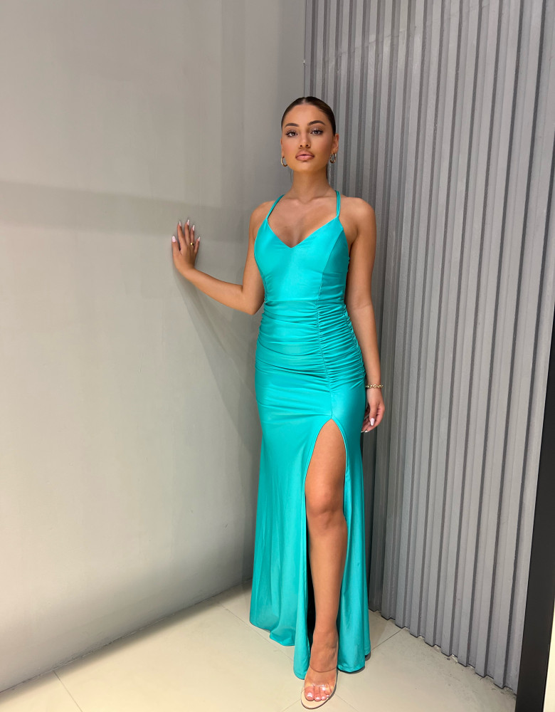 MAVIS AQUA DRESS