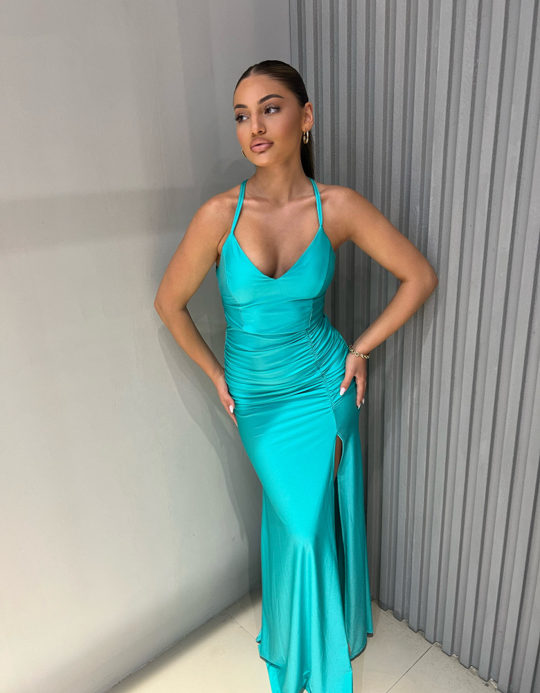 MAVIS AQUA DRESS