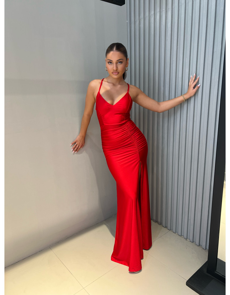 MAVIS RED DRESS