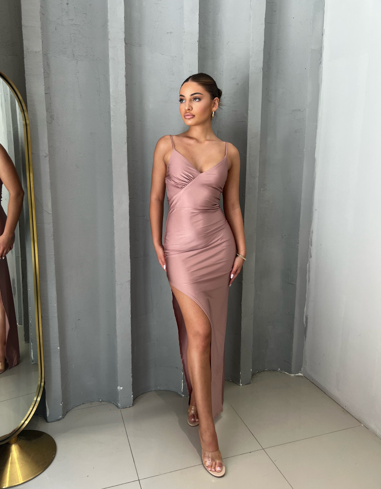 JOVIE ROSEWOOD DRESS