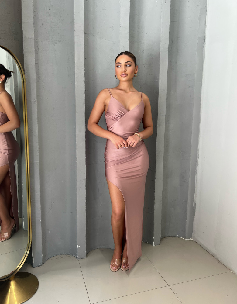 JOVIE ROSEWOOD DRESS