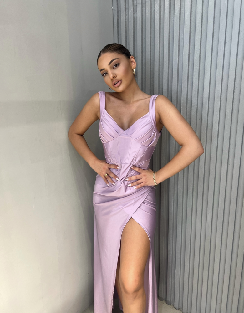 LIVIA LAVENDER DRESS