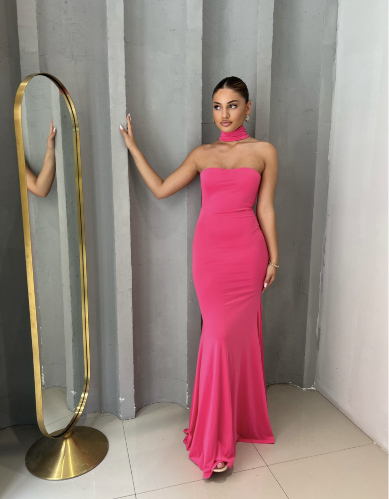 CELIA FUCHSIA DRESS