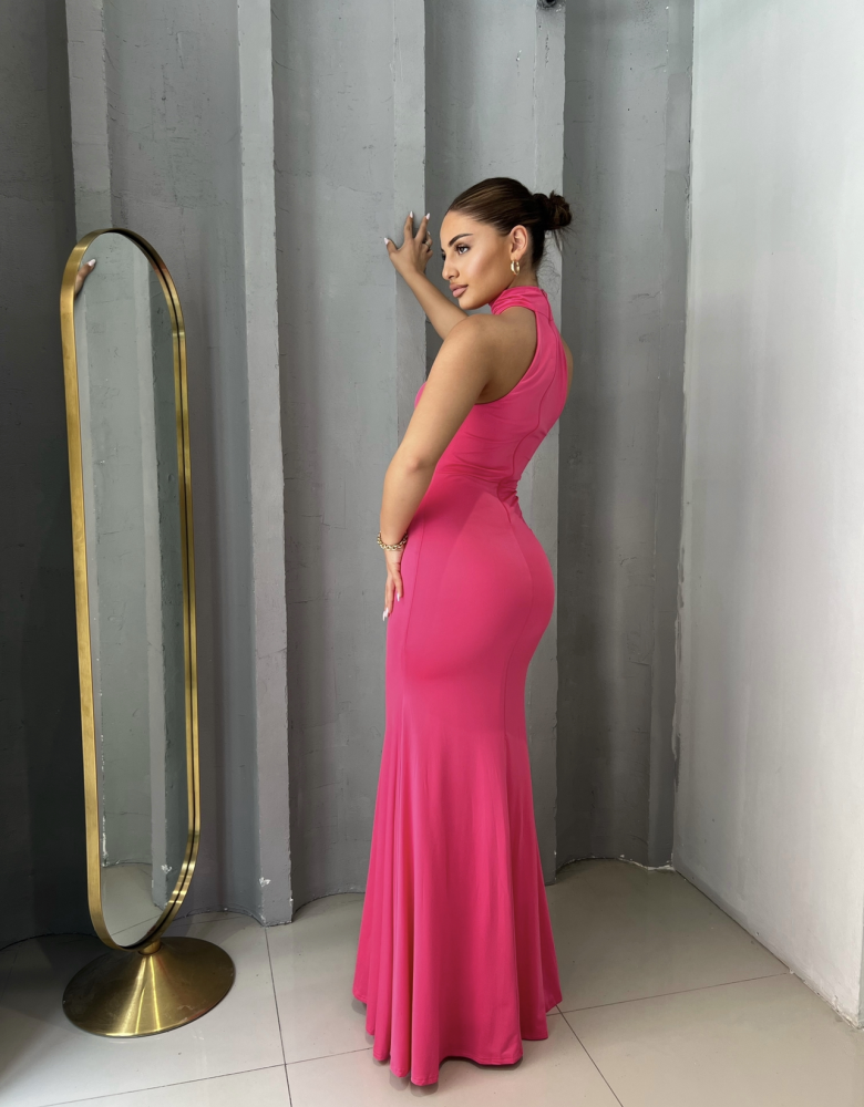 CELIA FUCHSIA DRESS