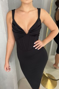 LILLIE BLACK DRESS