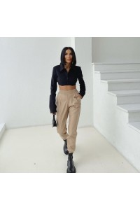 LEATHER TROUSERS
