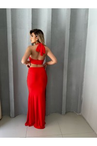 TESSA RED DRESS