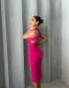 DAPHNE FUCHSIA DRESS