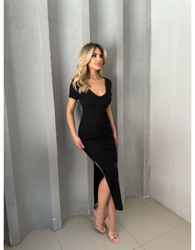 FLORA BLACK DRESS