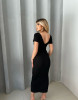 FLORA BLACK DRESS
