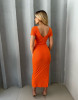 FLORA ORANGE DRESS