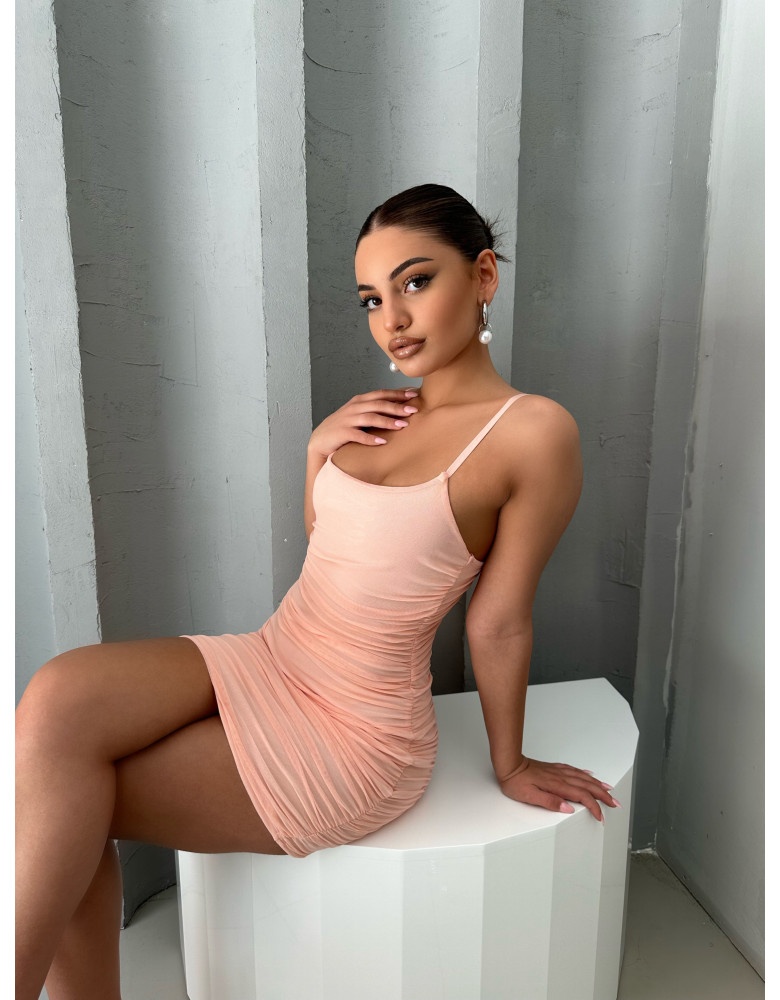 NYRA BLUSH DRESS