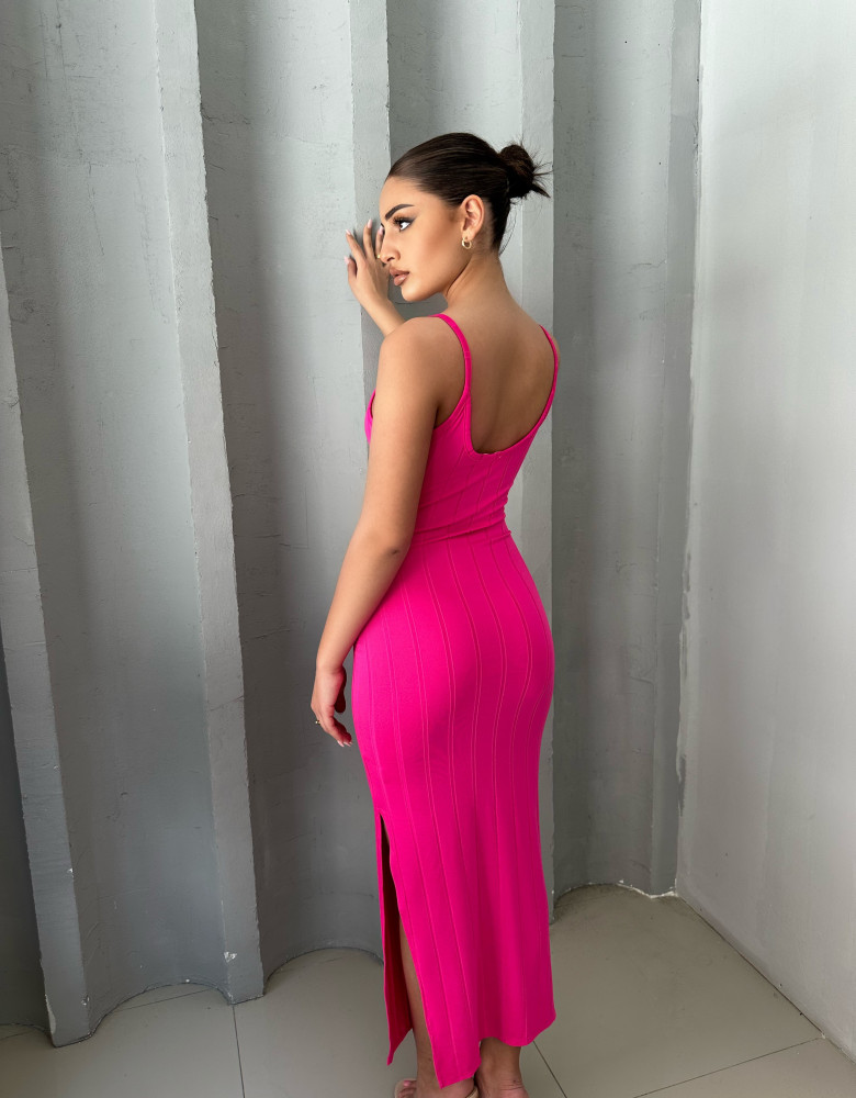 RAYA FUCHSIA DRESS