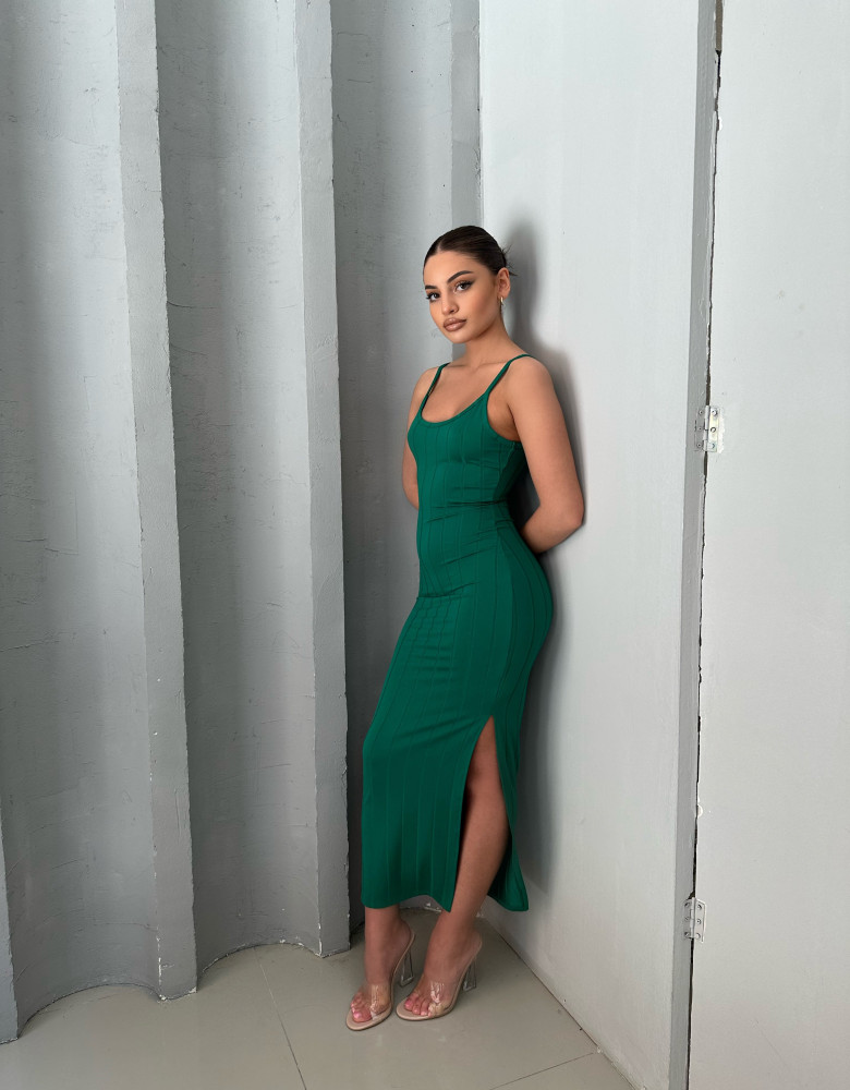RAYA KELLY GREEN DRESS