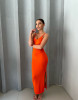 RAYA ORANGE DRESS