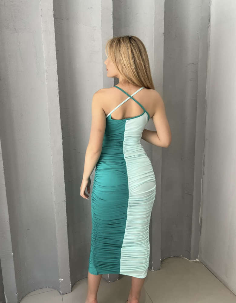 LANA KELLY GRREN DRESS