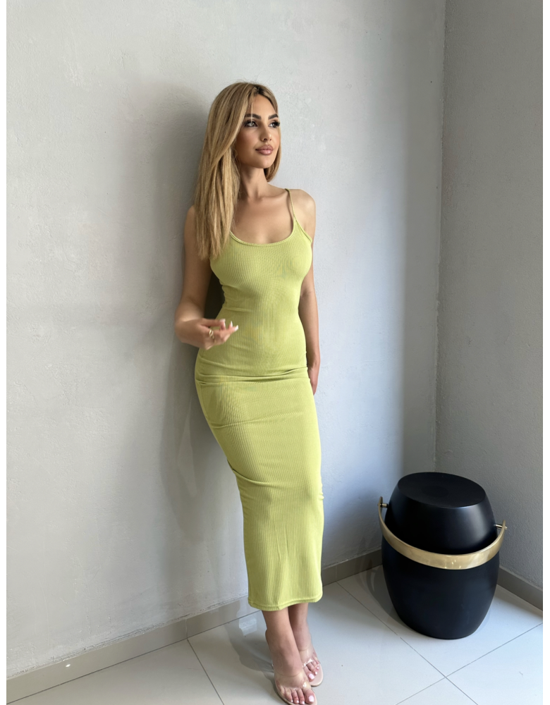 MYA APPLE GREEN DRESS
