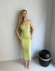 MYA APPLE GREEN DRESS