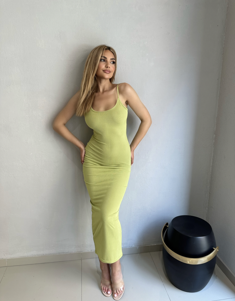 MYA APPLE GREEN DRESS