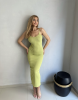 MYA APPLE GREEN DRESS