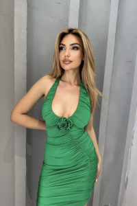 ALIVIA KELLY GREEN DRESS
