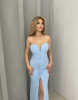 ROSIE LT BLUE DRESS