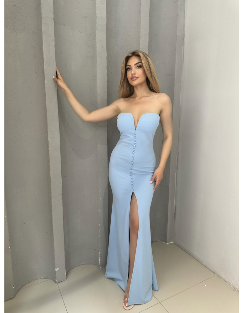 ROSIE LT BLUE DRESS