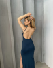 VIVIANA SLATE DRESS