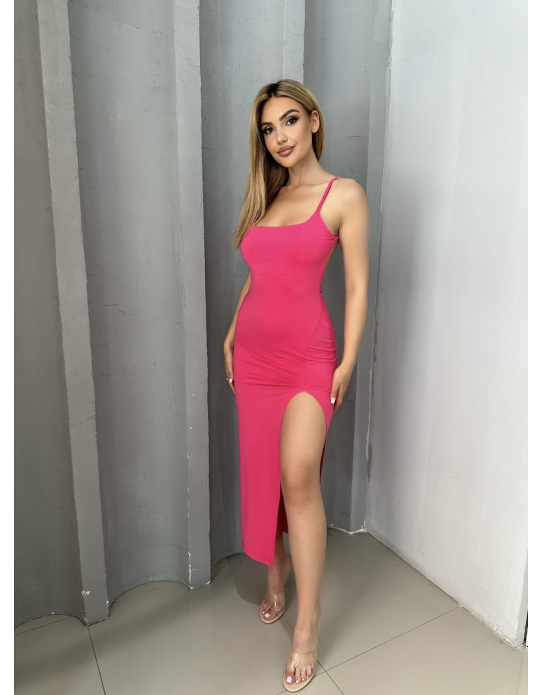 VIVIANA FUCHSIA DRESS