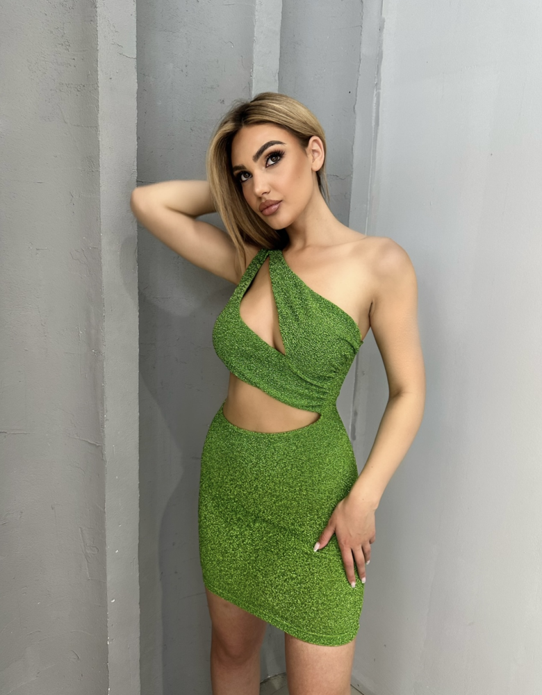 RYLIE LIME DRESS