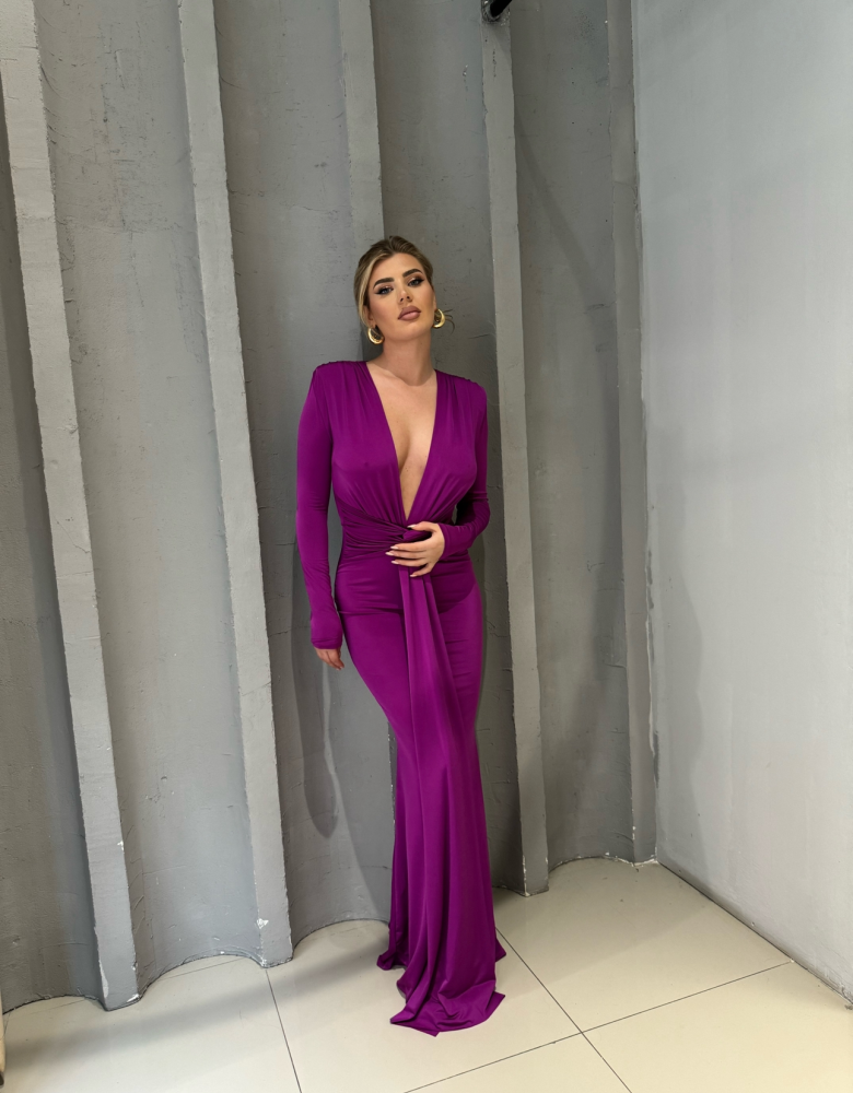 EVAN ORCHID DRESS