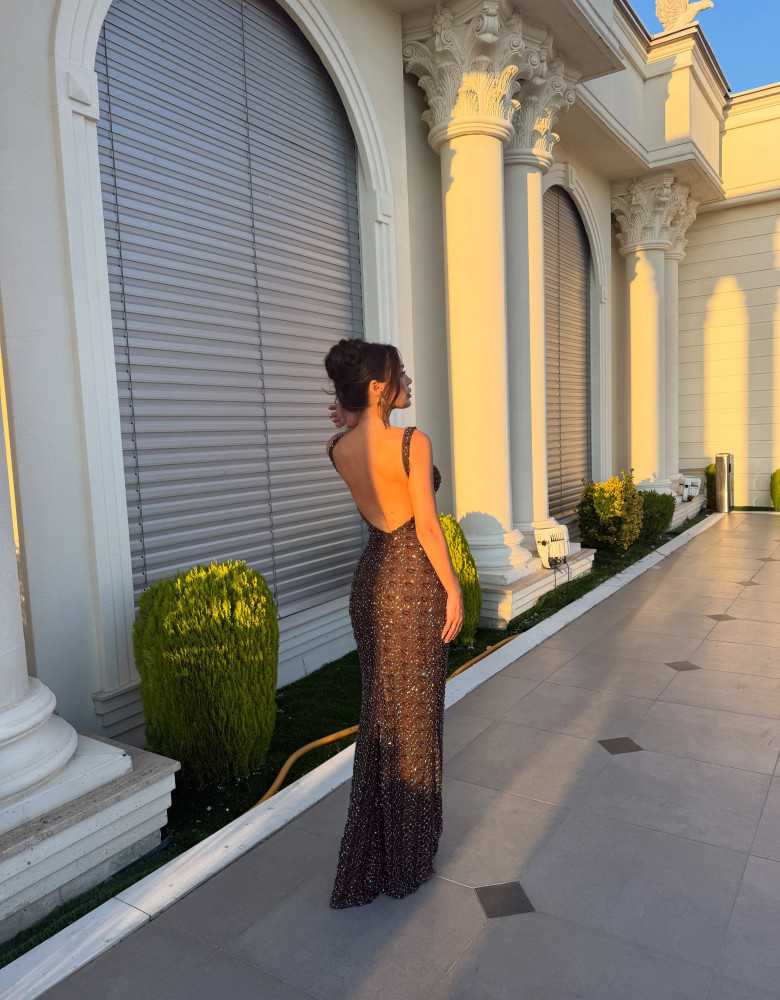 LUCY BROWN DRESS
