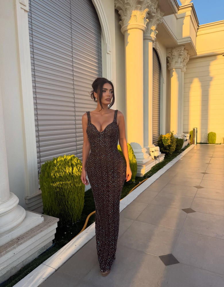 LUCY BROWN DRESS