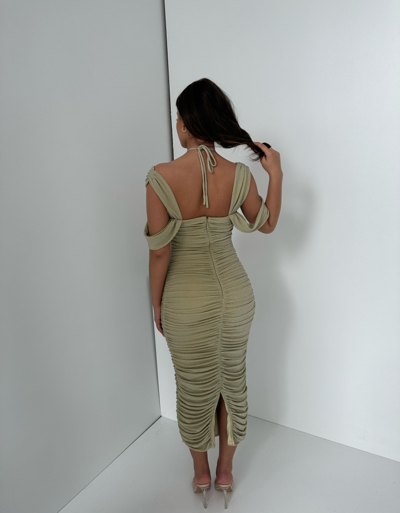 YAKIRA GREEN DRESS