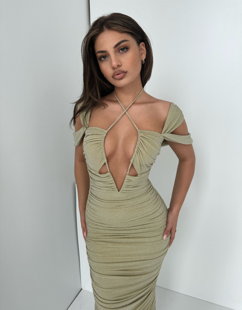 YAKIRA GREEN DRESS