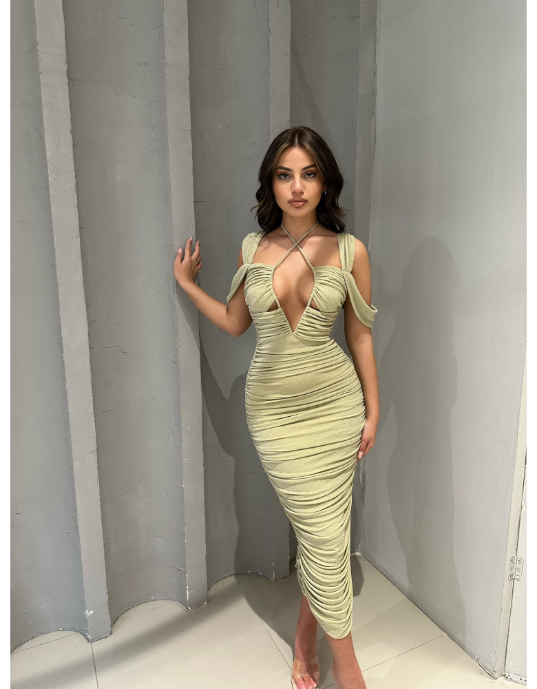 YAKIRA GREEN DRESS