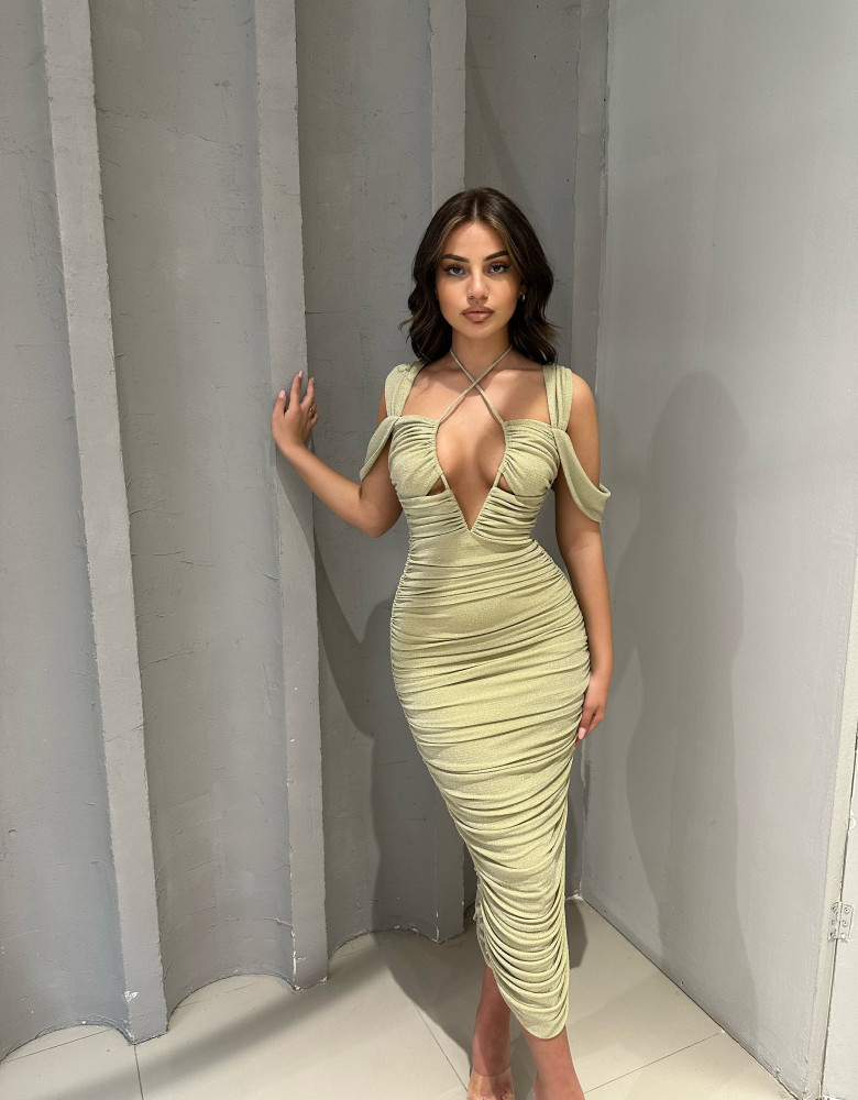 YAKIRA GREEN DRESS
