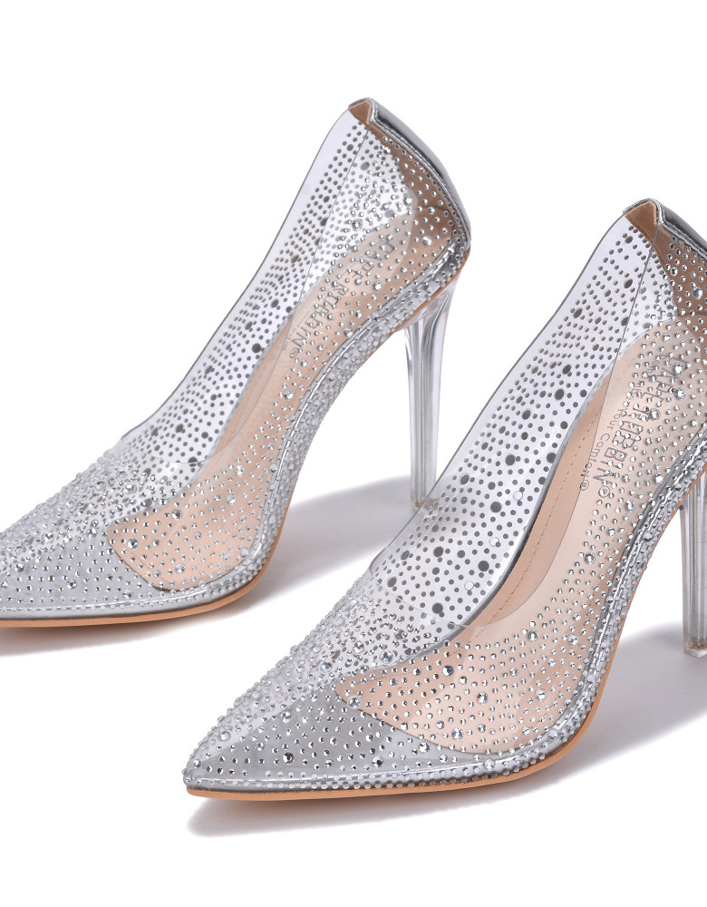 GIULIA SILVER HEELS