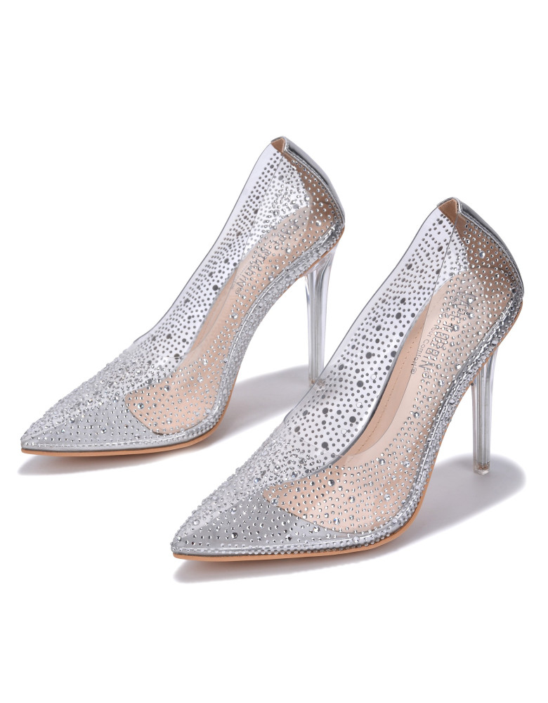 GIULIA SILVER HEELS