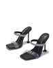 MERDE BLACK HEELS