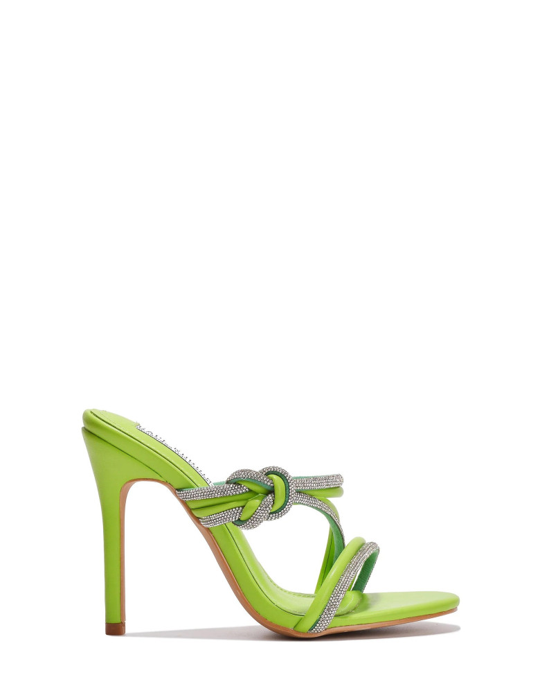 LACEYAN GREEN HEELS