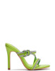 LACEYAN GREEN HEELS