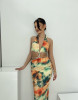 JOANNA YELLOW-GREEN DRESS