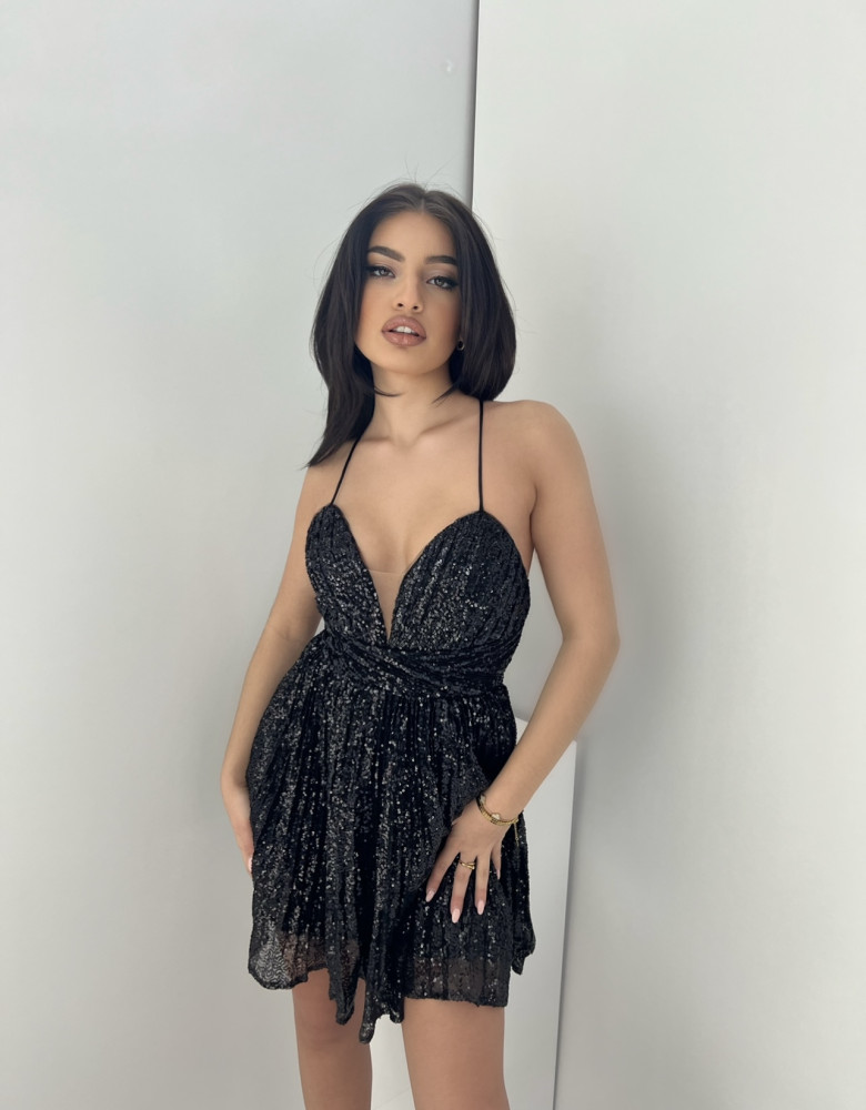 FIONA BLACK DRESS