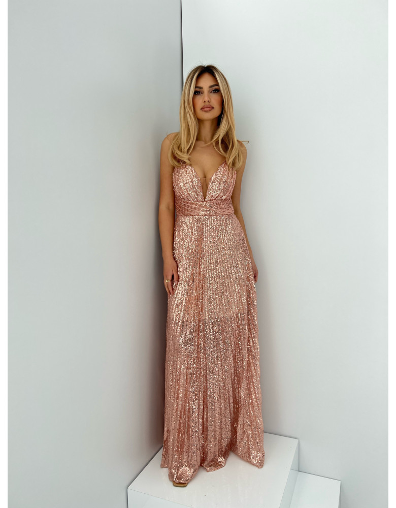 ALAYAH ROSEGOLD DRESS
