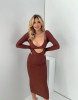 PARKER BROWN DRESS