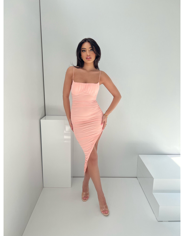DANIELLA POWDER PINK DRESS